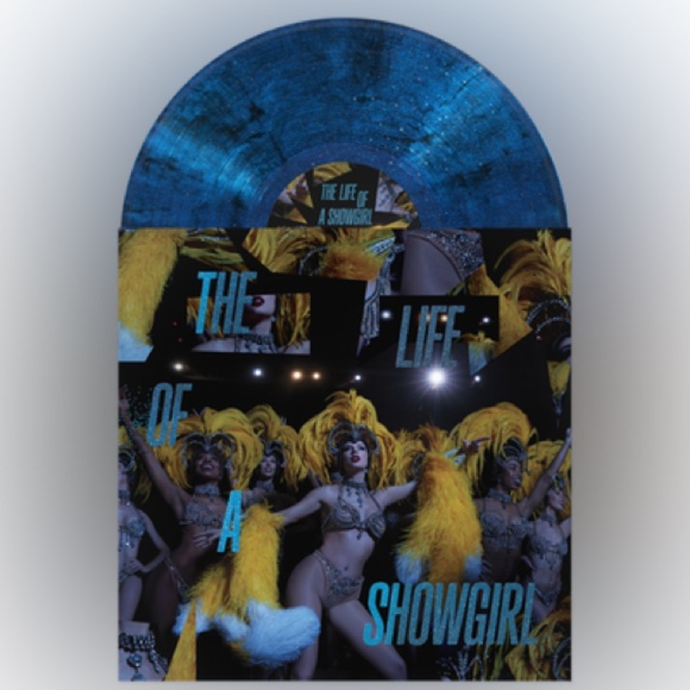 NWT Taylor Swift Life of a Showgirl Vinyl – Baby That’s Show Business Blue
